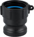 IBC Tote Adapter, Cam and Groove Fitting (2" Female Buttress Thread x 2" Male Adapter)...