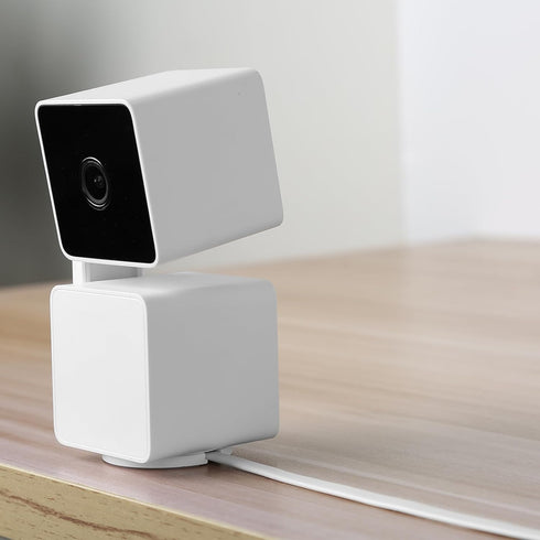 16.4FT/5M L-Shape Micro USB Extension Cable Compatible with WYZE Cam Pan V3, 90 Degree Extension Charging Cable Power Your WYZE Cam Pan V3 Continu...