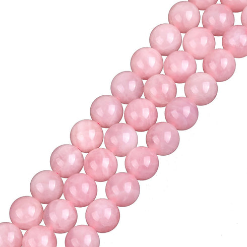 GEM-Inside Natural 18mm Pink Rose Quartz Gemstone Loose Beads Handmade Beads for Jewelry Making Jewelry Beading Supplies for Women...