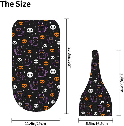 Halloween Bat Cat Baby Stuff Swaddle Blankets Baby Wrap Baby Newborn Receiving Blanket Soft Sleep Sacks Stretchy with Hat Set Gift for Infant Boy ...