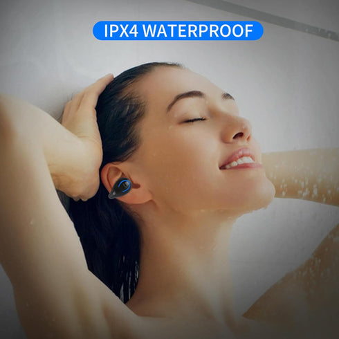 Mini Wireless Earbuds Bluetooth 5.0 Ear Clip Light-Weight Headphones Built-in Mic, IPX4 Waterproof, Open Single-Ear Headset, Sport Earphone for Wo...