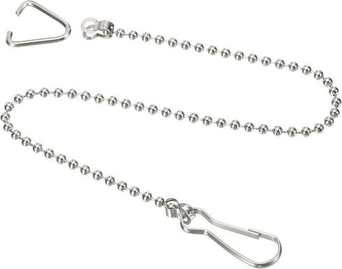 MECCANIXITY Toilet Flappers Chain, 25cm Toilet Handle Lever Lift Flush Replacement Ball Chain Link, 304 Stainless Steel Pack of 3...