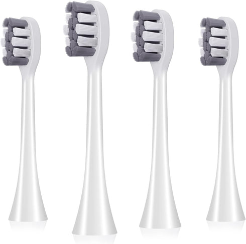 A2 Sonic Electric Toothbrush Replacement Brush Heads, Small Size, W Shape Brush Heads, 4 Pack...