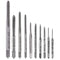 Yakamoz 10pcs Micro Taps Bits Mini Machine Screw Drill Tap Set Metric Thread Screws Plug Bit Small Tapping Bits Tool...