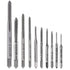 Yakamoz 10pcs Micro Taps Bits Mini Machine Screw Drill Tap Set Metric Thread Screws Plug Bit Small Tapping Bits Tool...