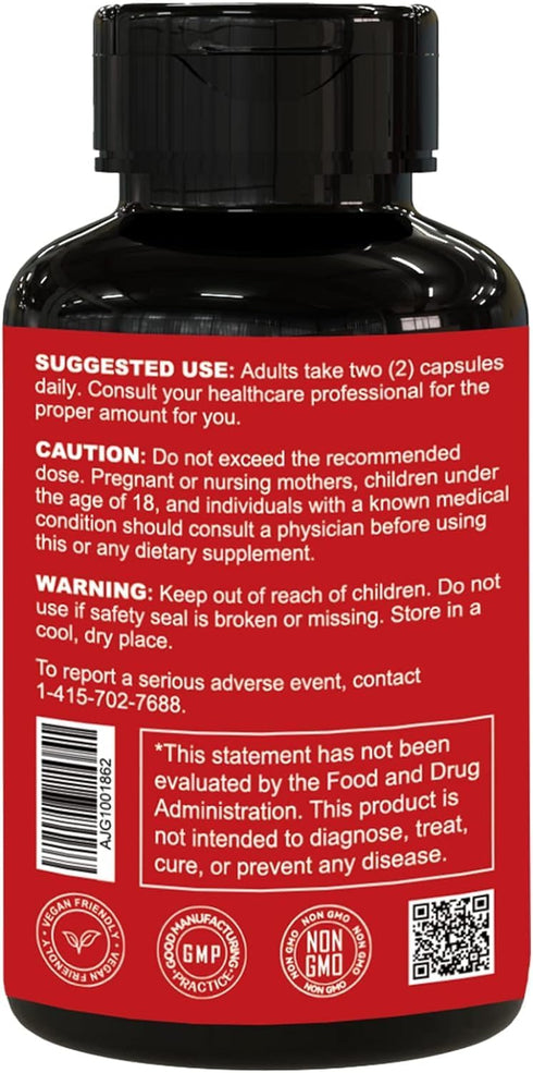 Hawthorn Berry Capsules-10:1 High Strength Extract from 5000mg Fresh Berries- Antioxidant, Circulation Support-Hawthorne Supplement with Hibiscus ...