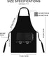 Utopia Kitchen 2 Pack Bib Apron, Adjustable with 2 Pockets, Water and Oil Resistant, Cooking Kitchen Chef Apron for Women Men...