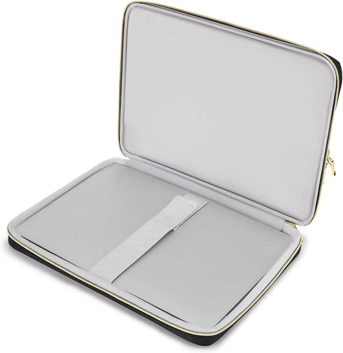 DOMISO 15.6 inch Laptop Sleeve Case Water-Resistant Computer Cover Bag with Detachable Shoulder Straps and Extendable Handle for HP, Dell, Asus No...