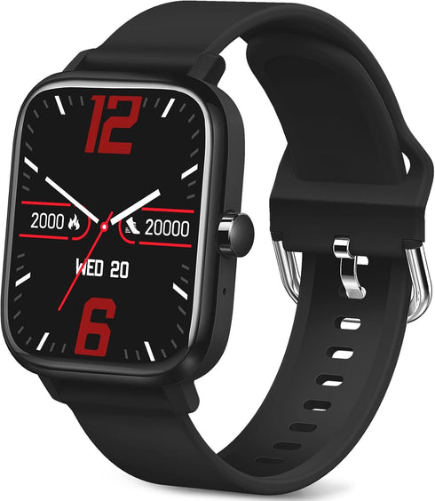 Smart Watch for Men Women?Smartwatch with Bluetooth Call(Answer/Make Call)? 1.85" Touch Screen Fitness Watch Tracker with IP68 Waterproof, 100+Spo...