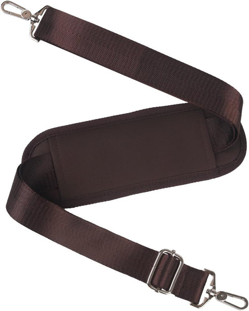 BOMKEE 59 Inch Universal Shoulder Strap Adjustable Bag Strap Replacement with Metal Swivel Hooks and Non-Slip Pad for Laptop Case Briefcase Messen...