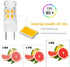 4-Pack G8 LED Bulb,GY8.6/T4 Bi-pin Base LED 3W, 30W Halogen Bulb Replacement,for Under Cabinet Kitchen Lighting, Under-Cabinet Light, GE Microwave...