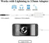 esbeecables [MFi Certified iPhone Adapter & Splitter, 2 in 1 Dual Lightning Headphone Jack Aux Audio & Charge Adapter Dongle for iPhone 14 13 12 1...