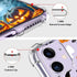 Halloween Clear Phone Case for iPhone 11, Ghost Pumpkin Pattern Case Cover Soft TPU Protective Slim Shockproof Cover Boys Girls Phone Case for iPh...