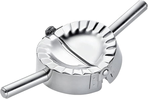 Ravioli, Pierogi, and Dumpling Maker, 18/8 Stainless Steel Pasta and Pastry Press, Perfect for Molding and Sealing Fresh Stuffed Pasta and Pastry ...