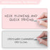 MIUTME 5Pcs Gel Pens, Pastel Retractable Gel Pens Quick Dry Ink Pens Fine Point Premium Smooth Writing Pens, Aesthetic Pens for School & Office Su...