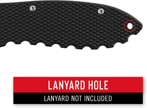 Coast - 21627 COAST DX300 Double Lock Folding Knife with 3" Hooked Stainless Steel Blade,Black...