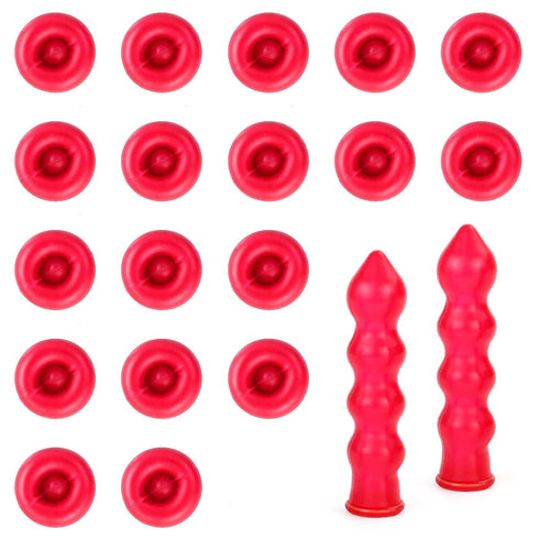 Caulk Cap Caulk Saver Cap, Universal Fit Caulk Tube Latex Sealing Caps for Sealing and Preserving, Caulk Saver Sealer Caps for Caulk, Silicone, Ro...