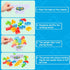 32 PCS Tetra Tower Game,Stacking Blocks Game, Board Games for 2 Players+ Family Games, Parties, Travel, Kids & Adults Team Building Blocks Toy...