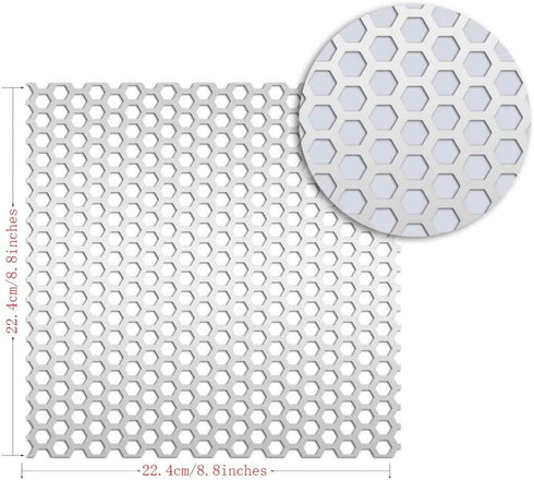Trolleyshop 4pcs/Pack Dryer Vent Grill Bird Guards, Bathroom Exhaust Vent Bird Guards Dryer Vent Covers Inserts Stop Bird Nesting 3 Inch to 8 Inch...