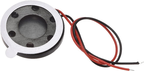 DMiotech 1W 8 Ohm 18mm Diameter Mini DIY Magnetic Speaker Internal Replacement Loudspeaker with Wire for Mobile Phone Black...