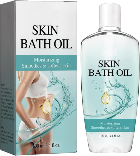 Smooth Skin Bath Oil,Skin so Soft Original Bath Oil,3.4 fl.oz.Skin Bath Oil,Skin Moisturizing Bath Oil,Original Skin Bath Oil for Body Using,Skin ...