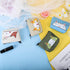iSuperb Pack of 4 Canvas Coin Purse Change Cash Bag Zipper Small Purse Wallets...