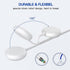 USB Watch Charger Cable for Google Pixel-Watch, Magnetic Replacement Charging Cable Cord Stand for Google Pixel Smartwatch, White, 3.3FT......