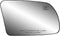 Passenger Side Heated Mirror Glass w/backing plate, Nissan Altima Coupe, Altima Hybrid, Altima Sedan, 4 3/8" x 6 3/4" x 8" (foldaway mirror)...