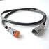 Deutsch DT 4 Pin Connector, 4 Way DT Automotive Waterproof Electrical Connector Male Female Plug Wiring Harness with 16AWG Cable Wire,for Car,Truc...
