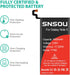 Galaxy Note 5 Battery, Upgraded SNSOU 4500mAh EB-BN920ABE Replacement Battery for Samsung Galaxy Note 5 SM-N920 N920V N920T N920A N920P N920R4 N92...