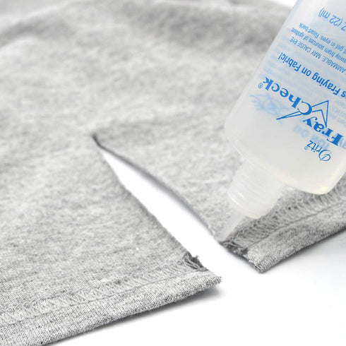 Dritz Fray Check Liquid Seam Sealant 2-Pack – Permanent Clear Fabric Edge Protector to Prevent Fraying and Secure Thread Ends – 0.75 oz Bottles...