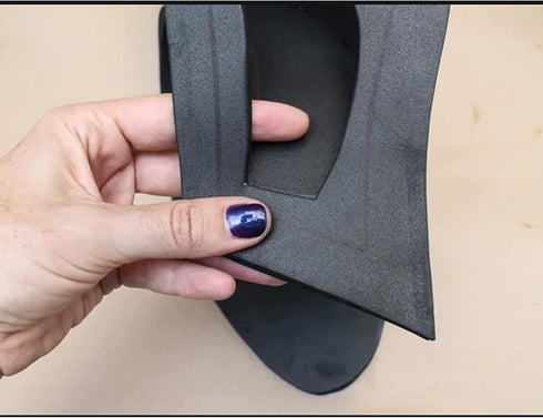 Labzhang Black EVA Foam Cosplay, 1 Piece of 2mm Craft Foam,Cosplay Foam, 14" x 39" Ultra-high Density 80 kg/m3 EVA Foam Sheets...