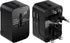 Universal Worldwide Travel Adapter,International Travel Plug Adapter with 2 USB Port and AC Socket,All in One Travel Adapter Power Adapter for US ...