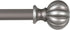 Kenney - 71631 Rachel Standard Decorative Window Curtain Rod, 28 to 48-Inch, Italian Pewter...