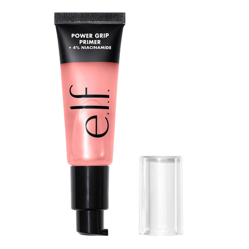 e.l.f. Power Grip Primer + 4% Niacinamide, Gel-Based & Hydrating Face Primer, Evens Skin & Brightens, Grips Makeup, Vegan & Cruelty-Free, 0.8 Fl O...