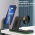 Wireless Charger 4 in 1 Wireless Charging Station Foldable Charging Stand for iPhone 14/13/12/11/Pro/Max/Apple Watch/Airpods Pro(White)...