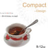 DJ-WARE Small Teaspoons Stainless Steel Tea Spoons Set of 12, 5.5 Inch...