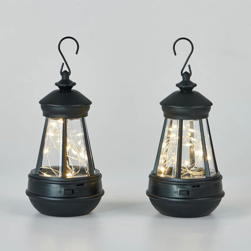 Solar-lantern Waterproof Lights Replacement - Garden Decor Outdoor Lighting Decorative Patio Lighting Solar Replacement (mini lantern 2pack (fairy...