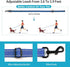 Reflective Dog Collar and Leash Set with Safety Locking Buckle Nylon Pet Collars Adjustable for Small Medium Large Dogs 3 Sizes(Navy Blue&M)...