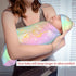 I Love You to The Moon and Back Newborn Swaddle Blankets Hat Sets Soft Stretchy Rainbow Sleep Sack Baby Stuff Receiving Blanket Gifts for Infant B...