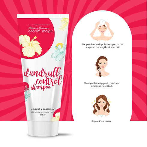Anti Dandruff Shampoo | 6.76 Fl Oz (200ml) | Hydrating Shampoo for Dry Scalp with Rosemary & Coconut Oil | Sulfate Free for Healthy Hair Care...
