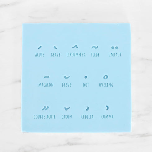 PME Fun Fonts-Numerals & Special Characters Set of 31, Collection 1, Standard, Blue, 31...