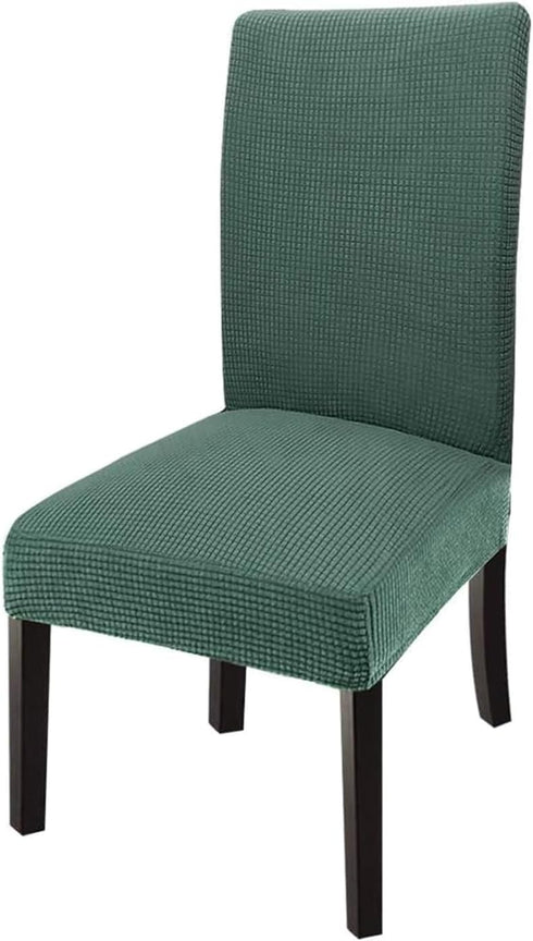 GoodtoU Chair Covers for Dining Room 2 Pack, Stretch Parson/Dining Chair Slipcover Removable Washable Chair Protector for Home/Restaurant/Banquet,...