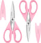 Kitchen Shears, iBayam Kitchen Scissors Heavy Duty Meat Scissors Poultry Shears, Dishwasher Safe Food Cooking Scissors All Purpose Stainless Steel...