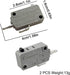 KW3A Microwave Oven Door Interlock Switch 16A 125VAC/250VAC Microwave Oven Replacement Part Door Switch (2 Normally Open)...