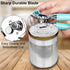 Safe Cut Can Opener Manual handheld, No-Trouble-Lid-Lift Can Opener with Magnet, Built in Bottle Opener, Stainless Steel Sharp Blade, Heavy Duty a...