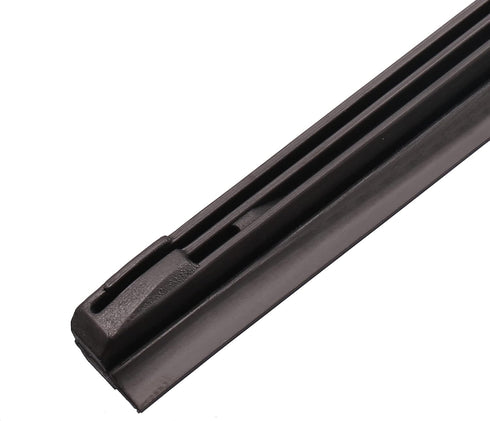 ACROPIX 20inch and 26inch 8x10mm 3 Section Rubber Windshield Wiper Blade Refills for Car Black - Pack of 2...