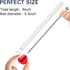 8" Stainless Steel Cocktail Picks, Bloody Mary Skewers (8inch, Set of 15 )...