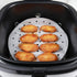 Air Fryer Liners - 7" 8.5" 9"10" Parchment Paper Bamboo Steamer liners Perforated Anti-stick Waterproof 100% Pure Raw Wood Pulp by EBIGIC...