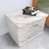 Decotalk Marble Contact Paper Peel and Stick Countertops Contact Paper White Marble Wallpaper for Countertops Waterproof Matte Marble Counter Top ...